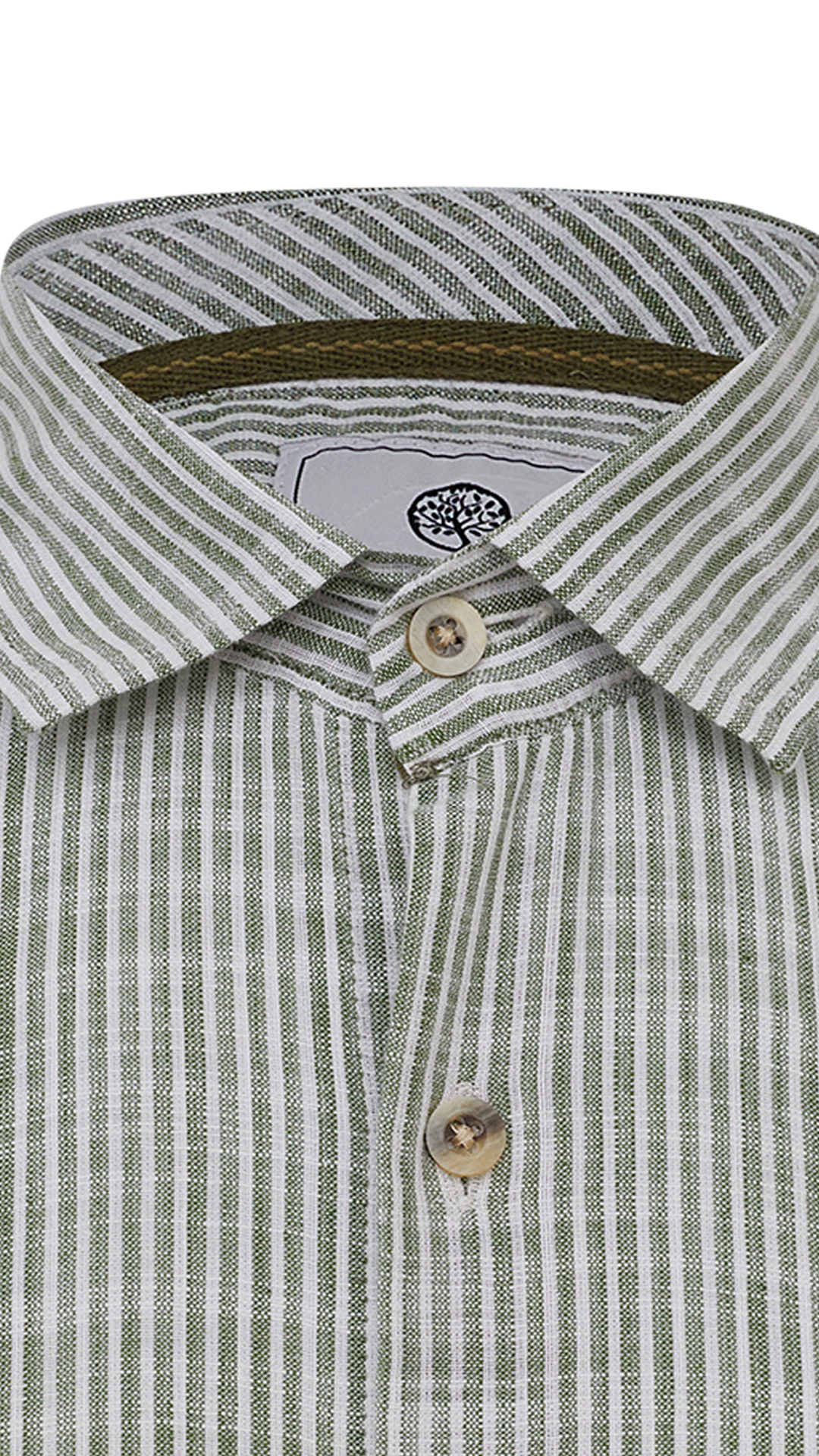 CAMISA MANGA LONGA LISTRADA