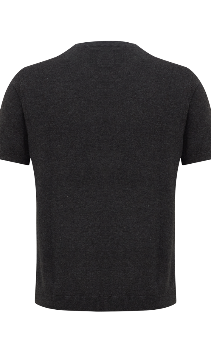 CAMISETA TRICOT TEXTURIZADA
