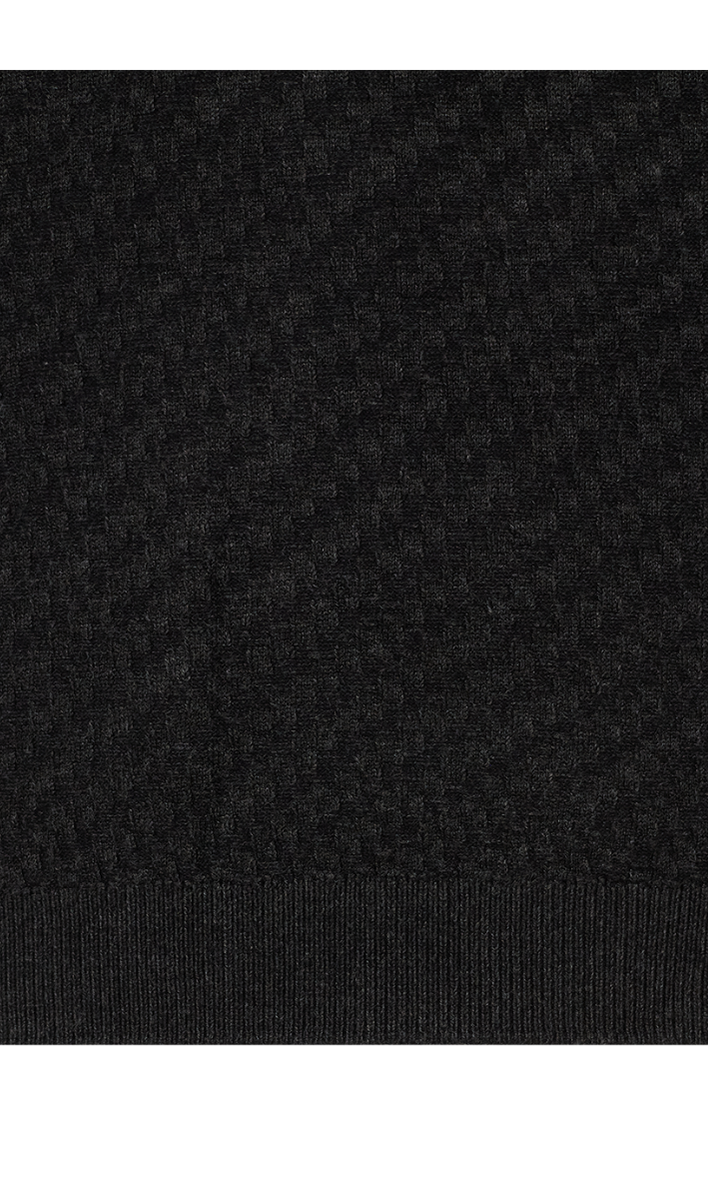 CAMISETA TRICOT TEXTURIZADA