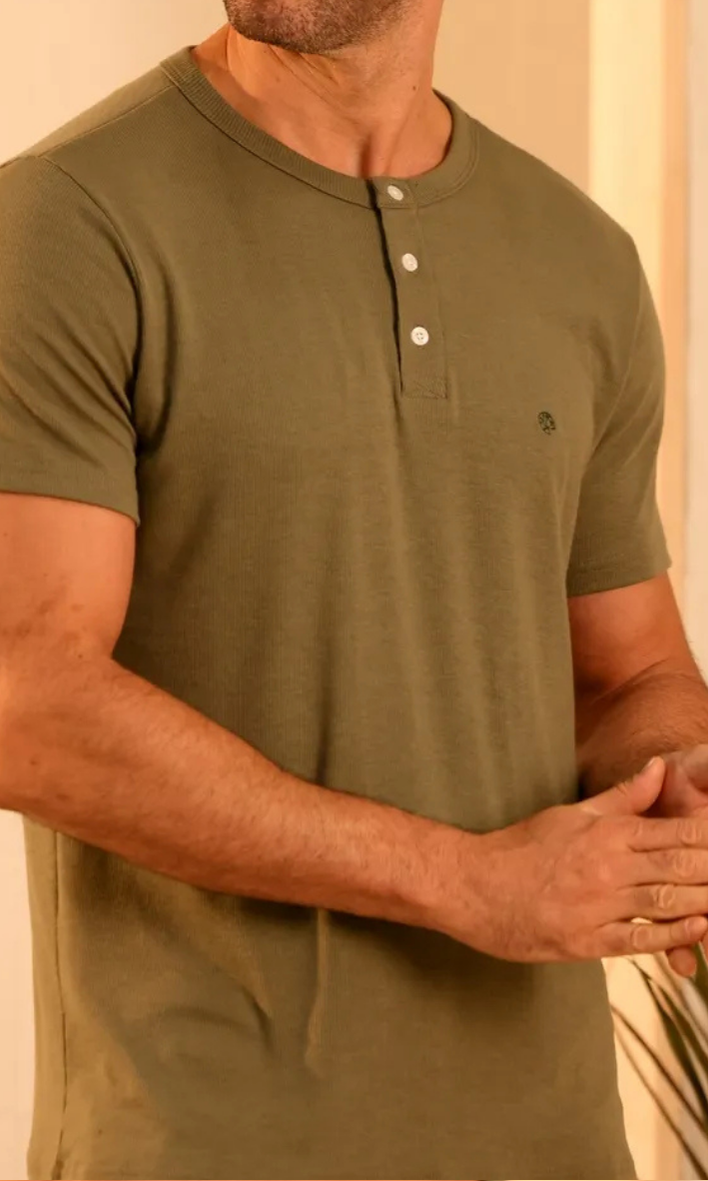 CAMISETA HENLEY