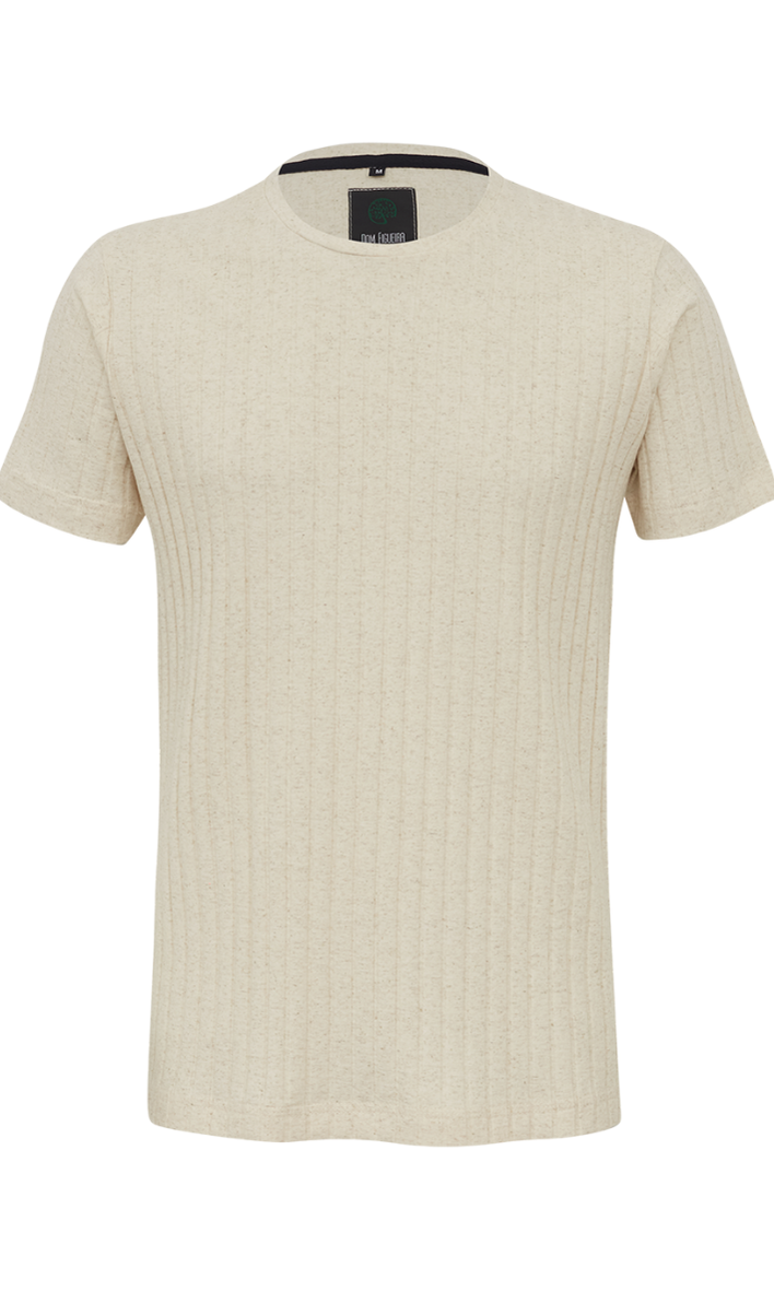 CAMISETA MANGA CURTA LINHO