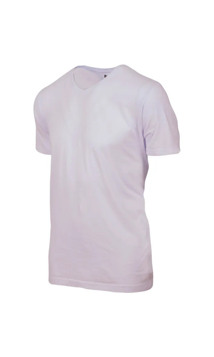 CAMISETA GOLA V BASICA