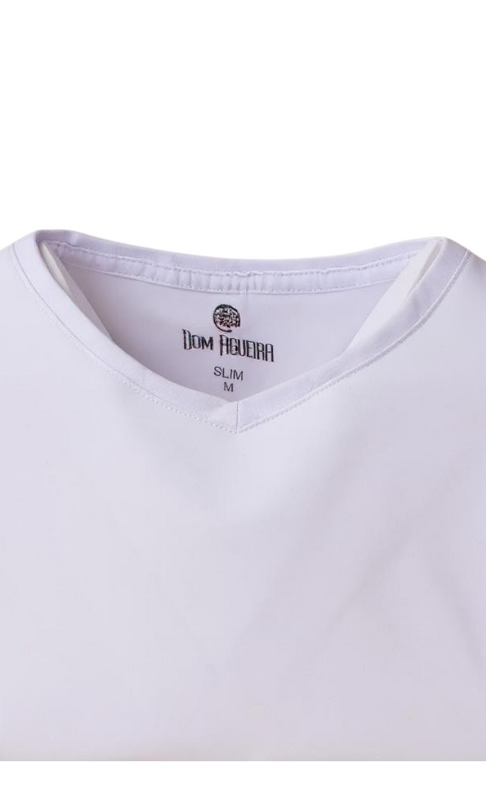 CAMISETA GOLA V BASICA