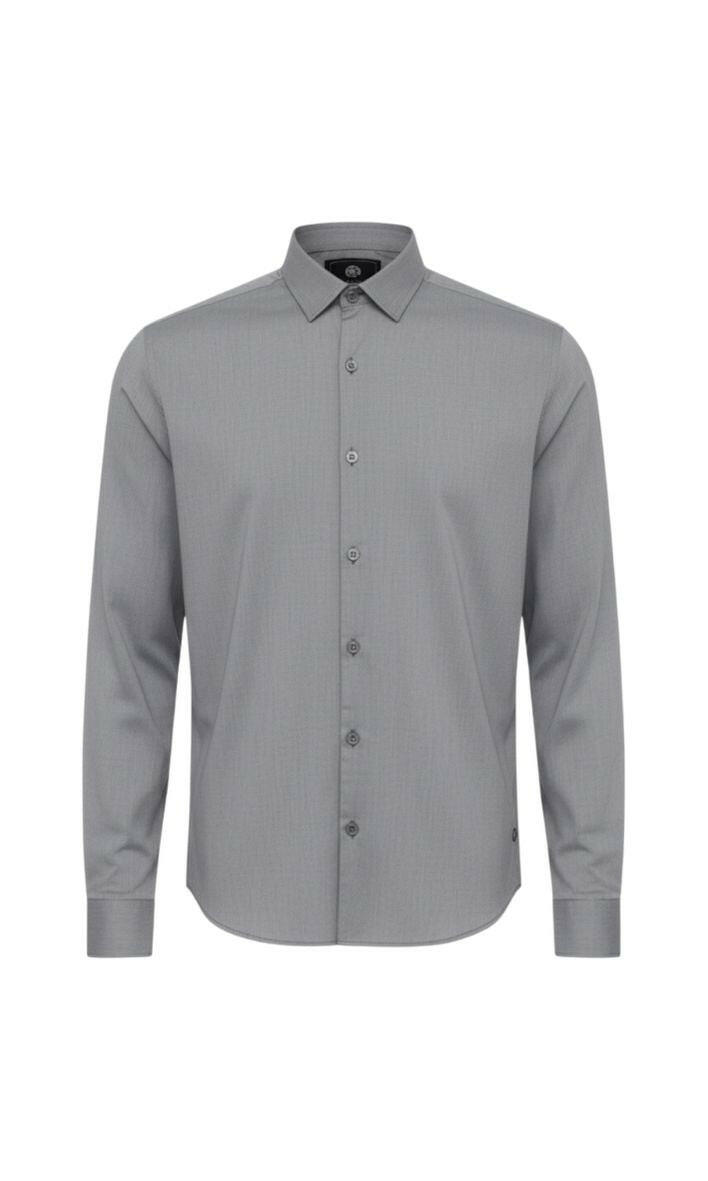 CAMISA ML LISA ACETINADA