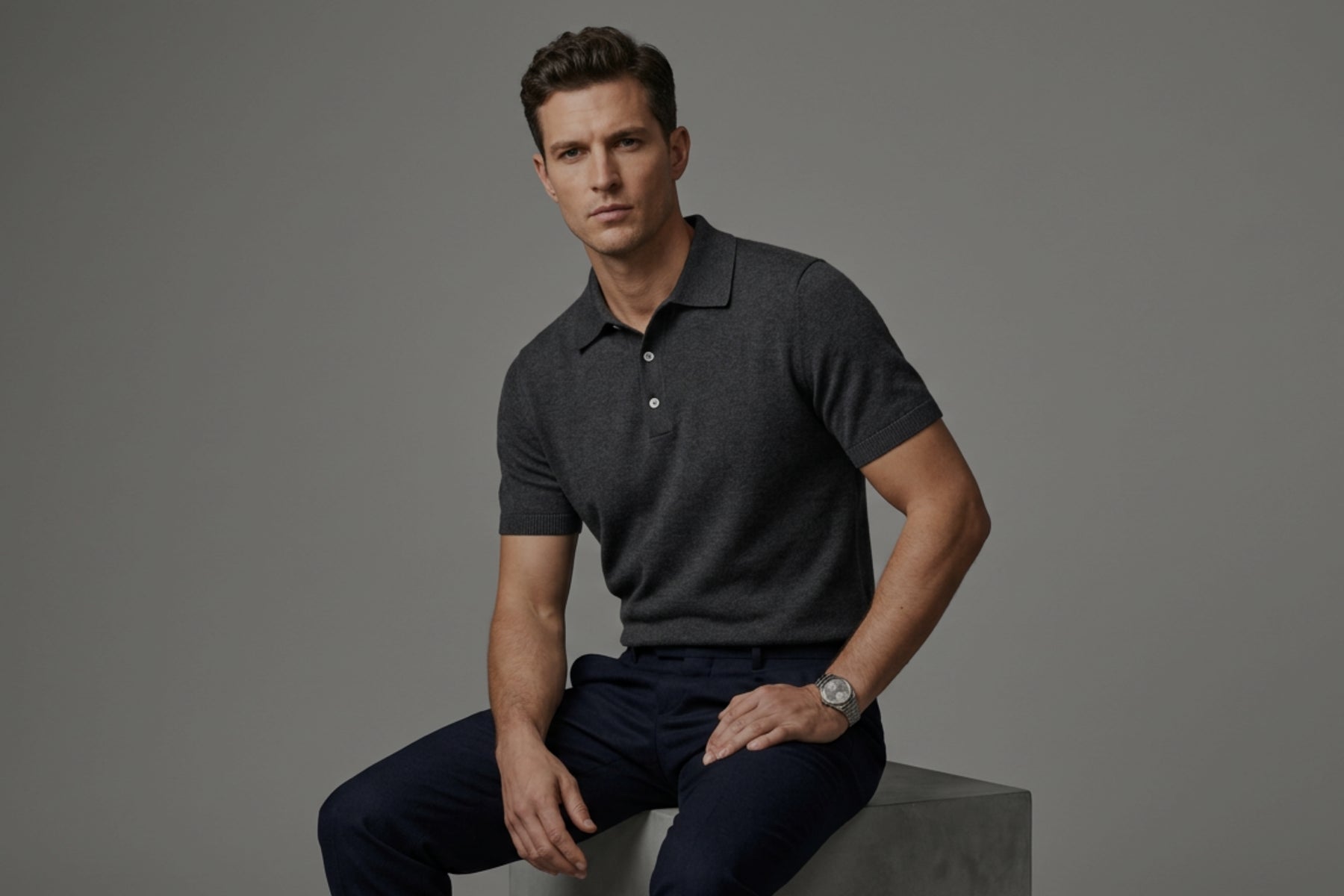 Camisas polo masculinas Dom Figueira