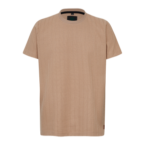 CAMISETA MANGA CURTA TEXTURIZADA