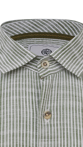 CAMISA MANGA LONGA LISTRADA