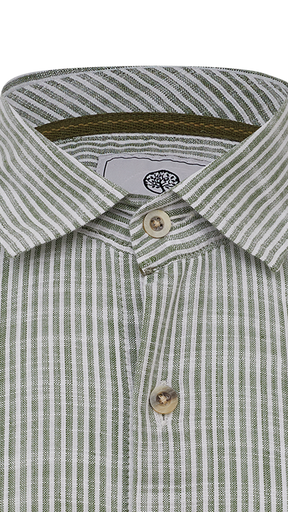 CAMISA MANGA LONGA LISTRADA
