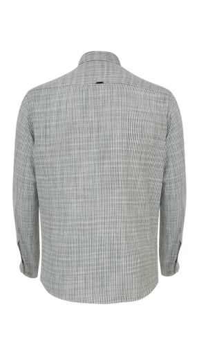 CAMISA MANGA LONGA LISTRADA