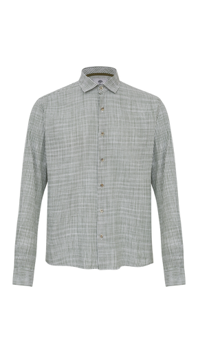 CAMISA MANGA LONGA LISTRADA