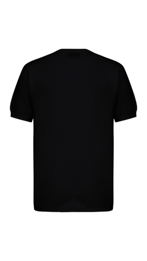 CAMISETA  TRICOT TEXTURIZADA