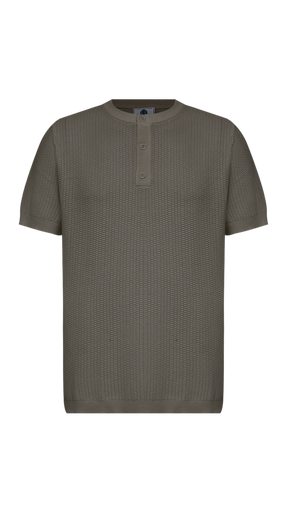 CAMISETA  TRICOT TEXTURIZADA