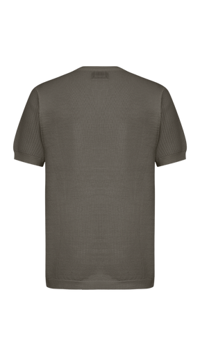 CAMISETA  TRICOT TEXTURIZADA