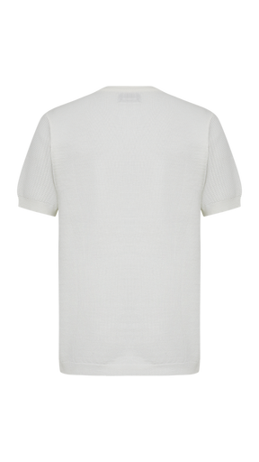 CAMISETA  TRICOT TEXTURIZADA