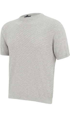 CAMISETA TRICOT TEXTURIZADA