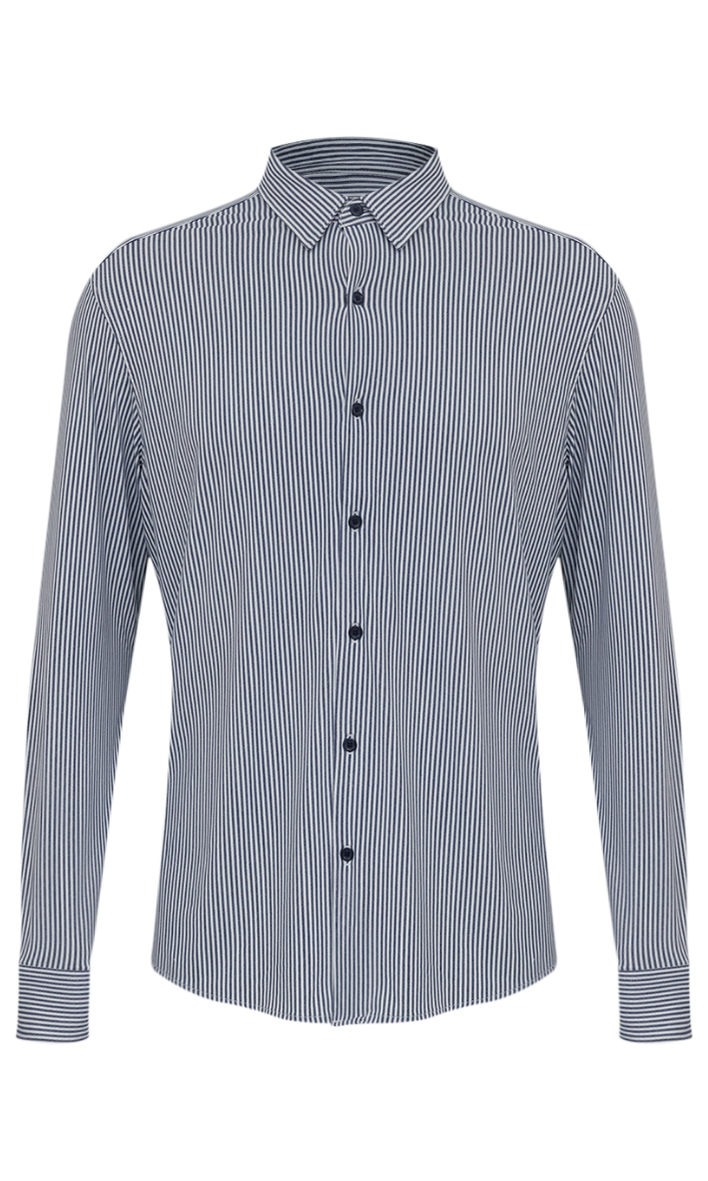 CAMISA MANGA LONGA LISTRADA