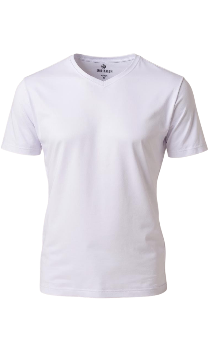 CAMISETA GOLA V BASICA
