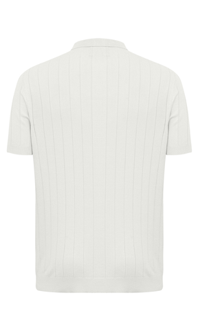 POLO TRICOT TEXTURIZADA