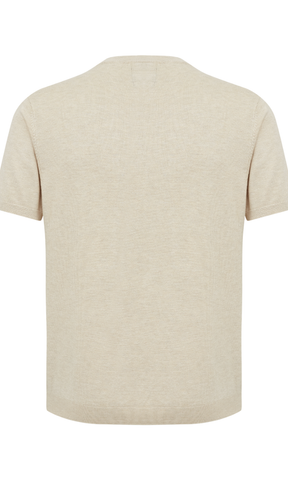CAMISETA TRICOT TEXTURIZADA