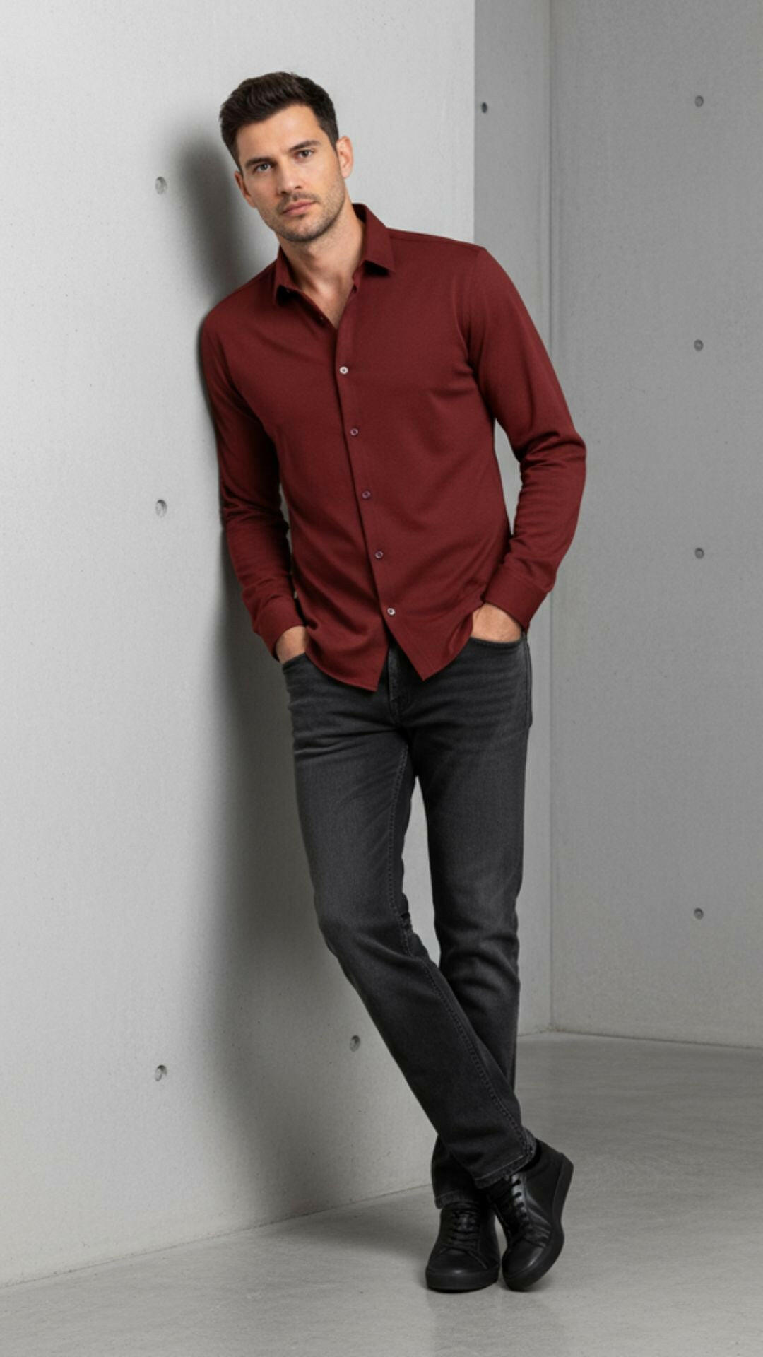 CAMISA ML POLIAMIDA MAQUINETADA